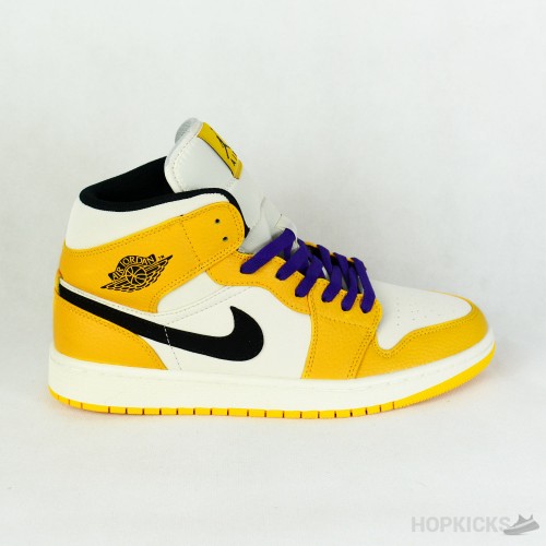 Air Jordan 1 Mid SE Lakers