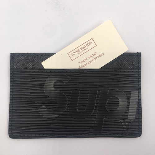 Supreme x LV Card Holder three pocket card holder