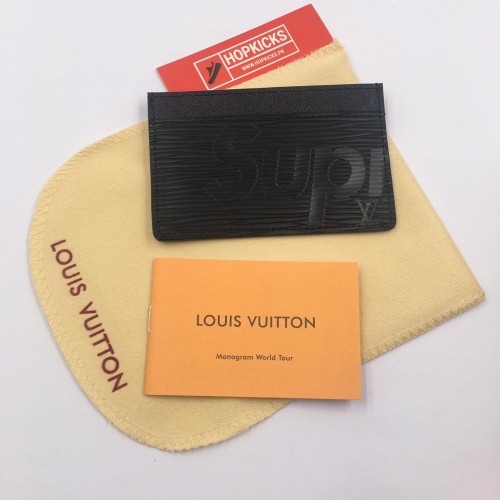 Supreme x LV Card Holder three pocket card holder