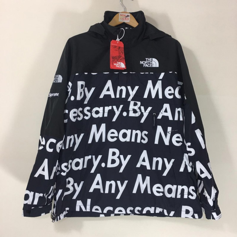 supreme north face by any means