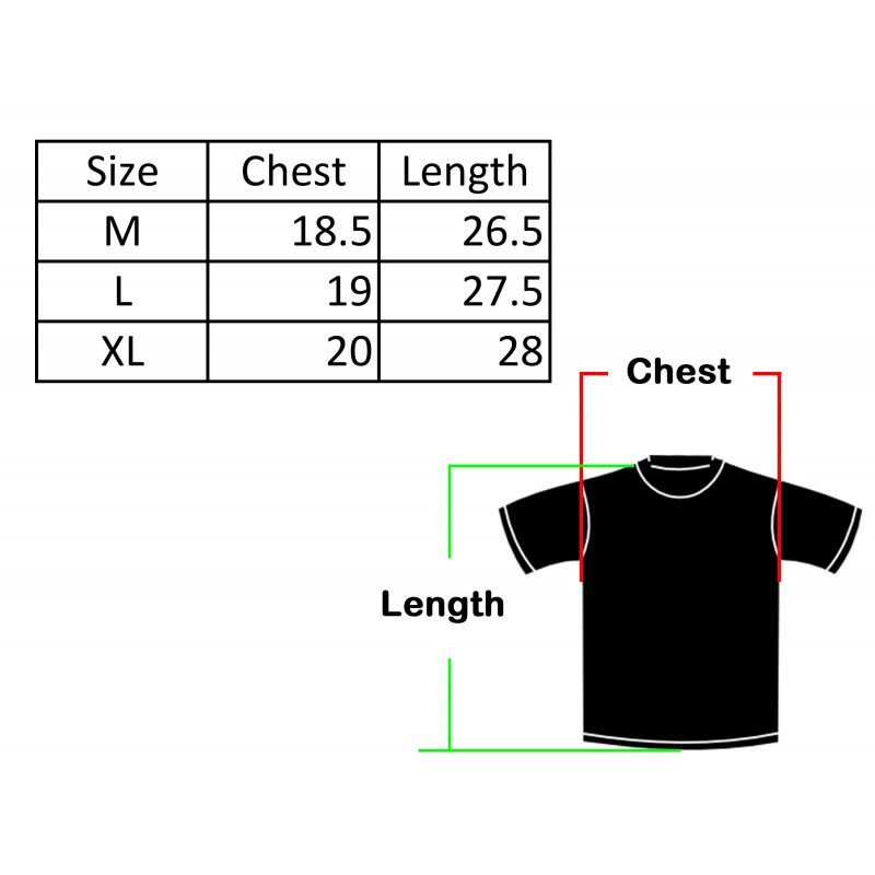 Off White Size Chart