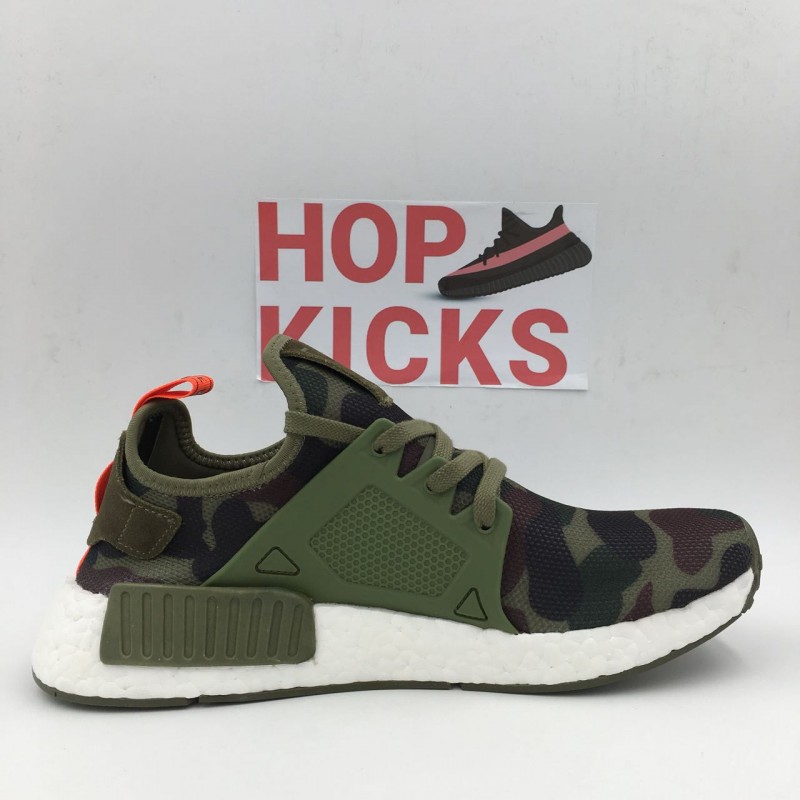 Free shipping Adidas NMD XR1 series flame red couple shoes casual shoes lazy.