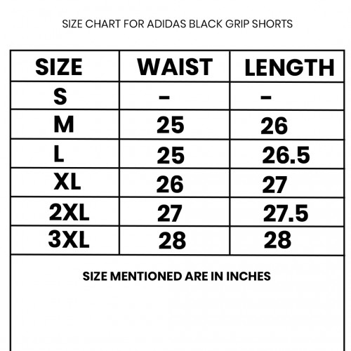 Adidas Black Grip Shorts