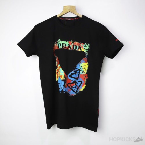 Prada Printed Black T-Shirt