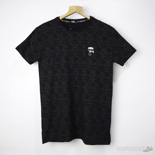 Karl Lagerfeld Black T-Shirt