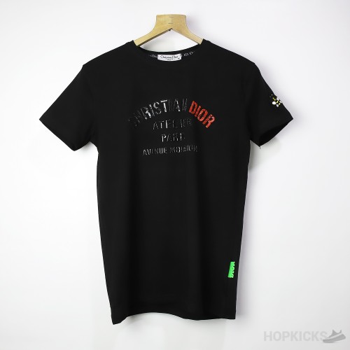 Dior Red Black T-Shirt