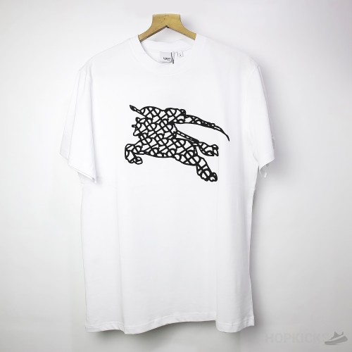 Burberry Horse Logo White T-Shirt