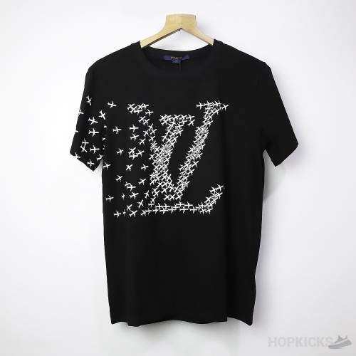 L*V Planes Printed T-Shirt 