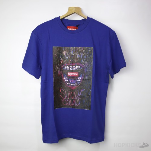 Supreme Suicide Squad Navy T-Shirt