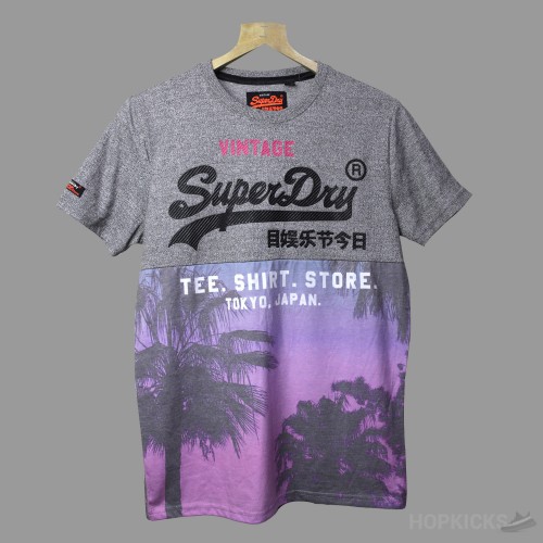 Super Dry Vintage Grey T-shirt