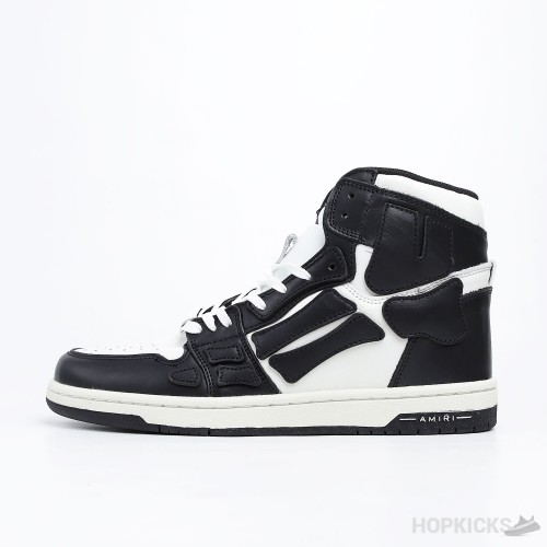 AMIRI Skel Top Hi Black White