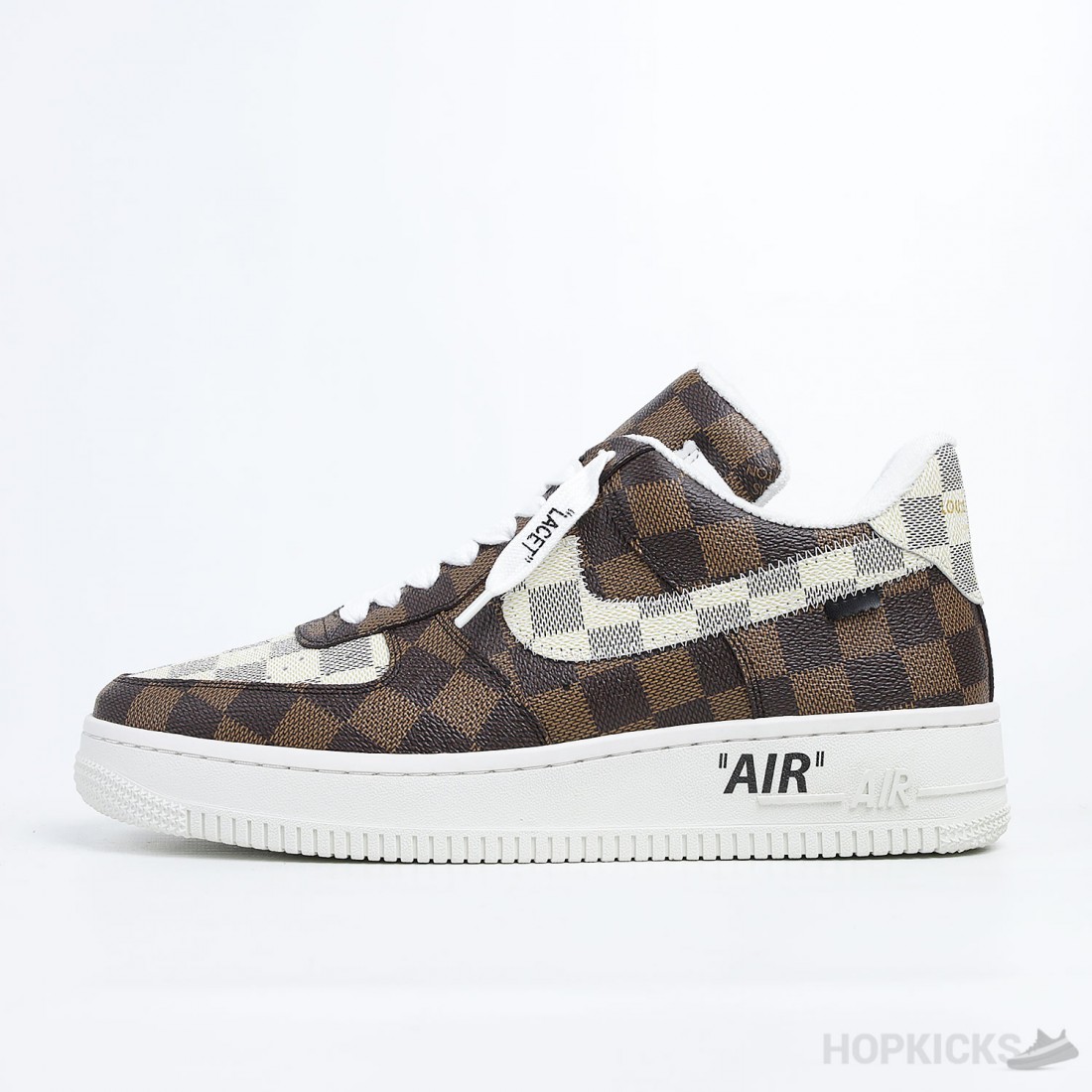 Nike Air Force 1 Low X Louis Vuitton Monogram Brown Damier Azur