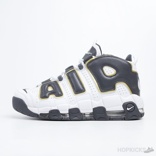 Air More Uptempo White Anthracite Metallic Gold