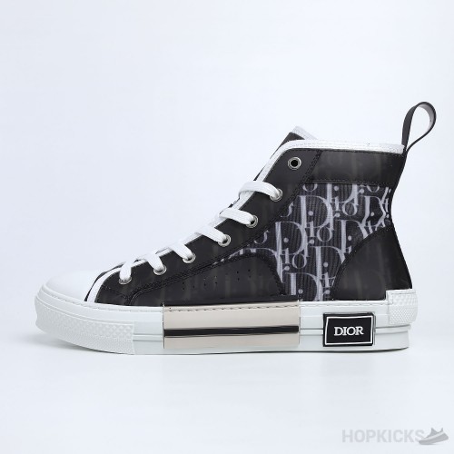 Dior B23 High Top Black White (Dot Perfect) 