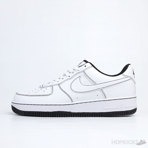 Air Force 1 Low 07 Contrast Stitch White Black