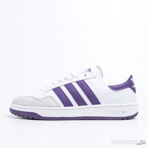 Team Court Trainers White Purple