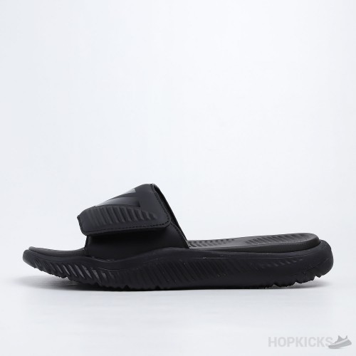 Alphabounce Core Black Slides 