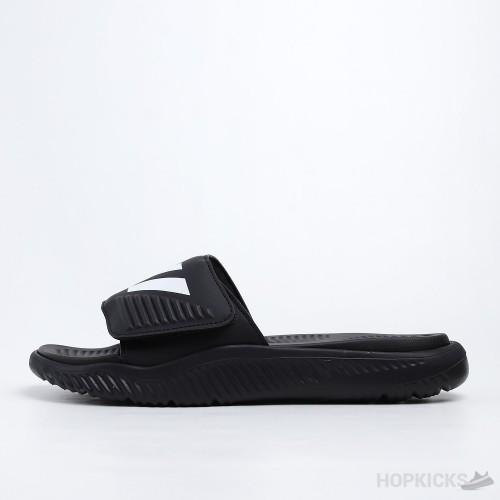 Alphabounce Core Black White Slides