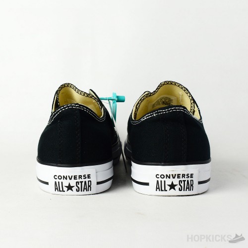 All-Star Black Canvas Low Top (Dot Perfect)