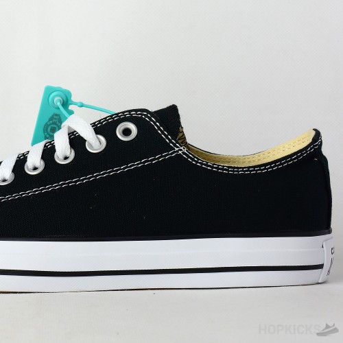 All-Star Black Canvas Low Top (Dot Perfect)