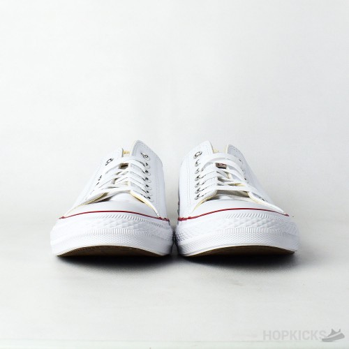 Chuck 70s Heritage Low White Leather (Dot Perfect)