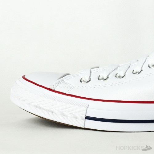 Chuck 70s Heritage Low White Leather (Dot Perfect)