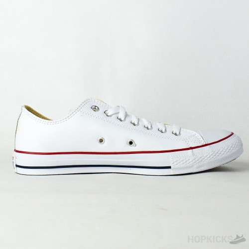 Chuck 70s Heritage Low White Leather (Dot Perfect)