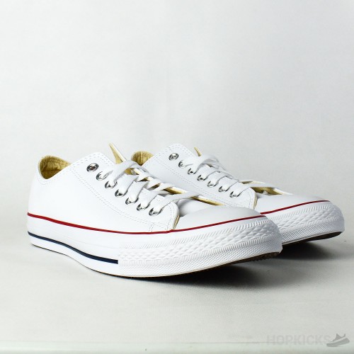 Chuck 70s Heritage Low White Leather (Dot Perfect)