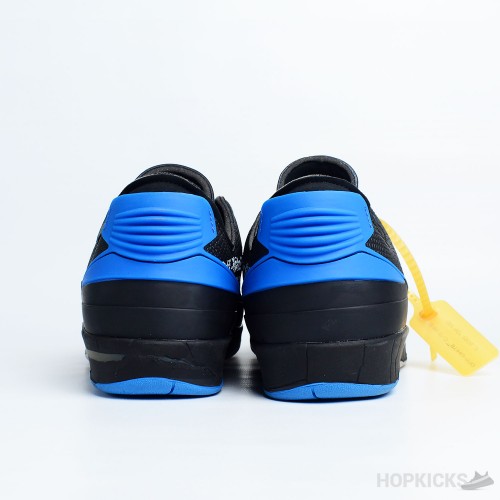 Off-White x Air Jordan 2 Retro Low SP Black Blue