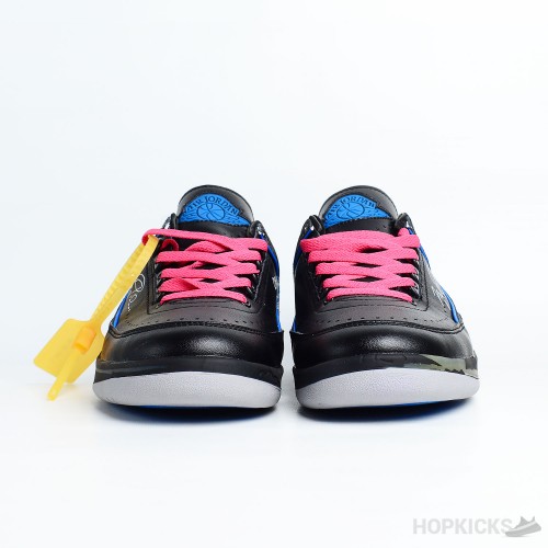 Off-White x Air Jordan 2 Retro Low SP Black Blue