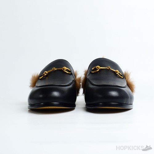 Gucci Princetown furr Loafers