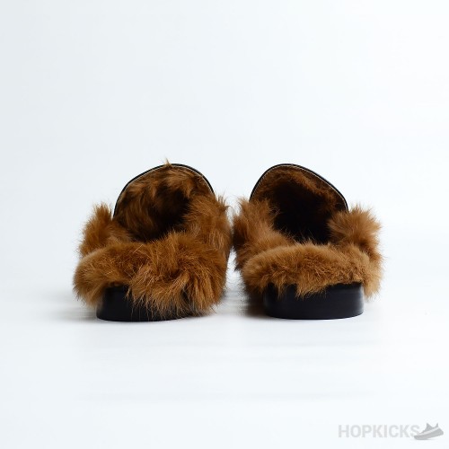 Gucci Princetown furr Loafers