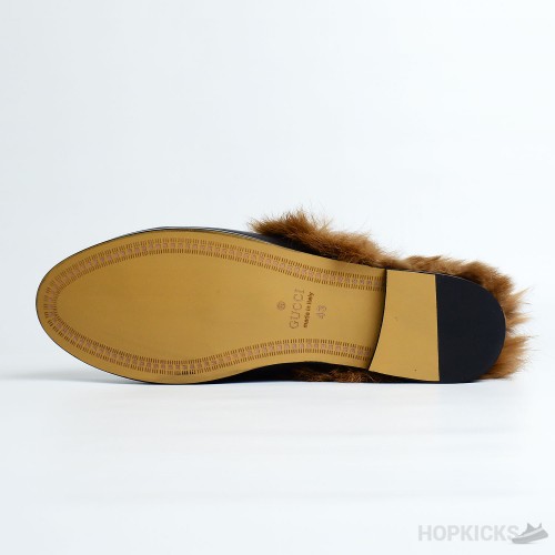 Gucci Princetown furr Loafers