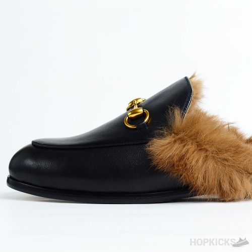 Gucci Princetown furr Loafers