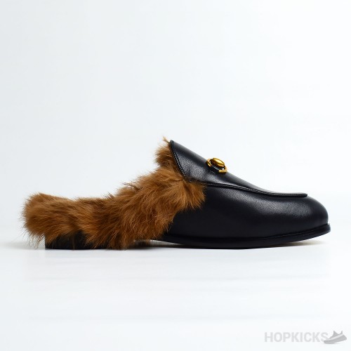 Gucci Princetown furr Loafers