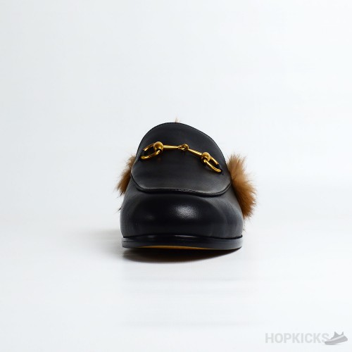 Gucci Princetown furr Loafers