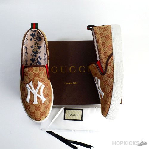 Gucci x Yankees NY Slipons