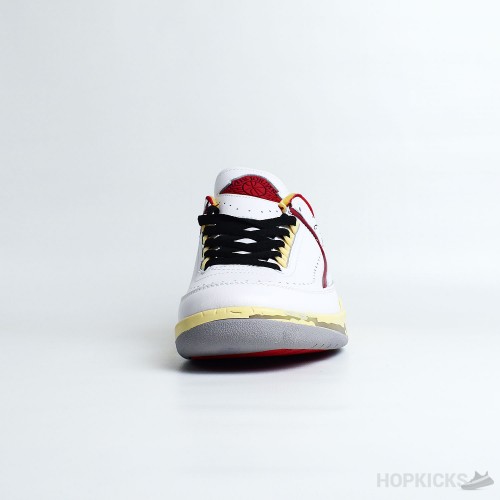 Off-White x Air Jordan 2 Retro Low SP White Red