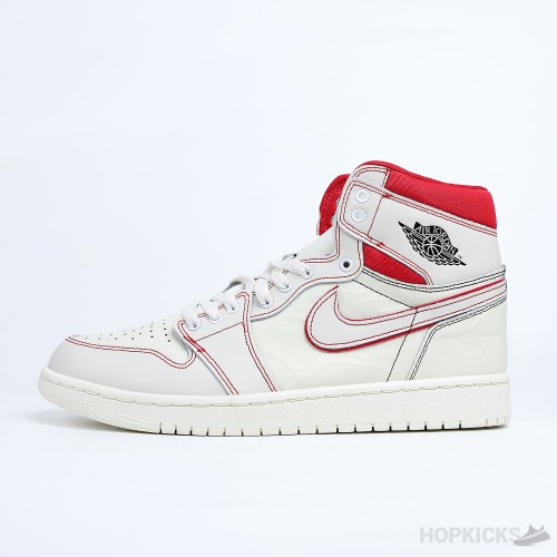 Air Jordan 1 Retro High Phantom Gym Red