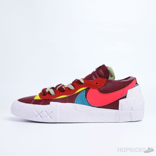 Blazer Low Sacai KAWS Red