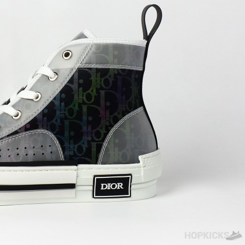 D*r B23 Black Rainbow Hi Top