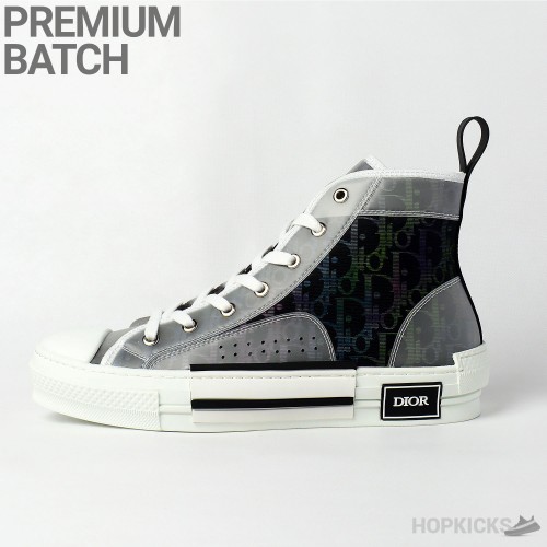 D*r B23 Black Rainbow Hi Top