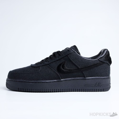 Air Force 1 Low x Stussy Black