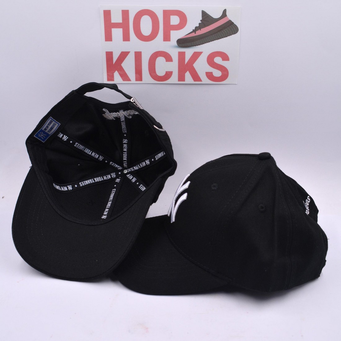 NY Yankees Black Baseball Cap