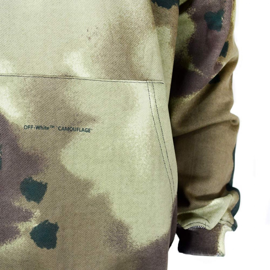 Off-White Camo Stencil Hoodie