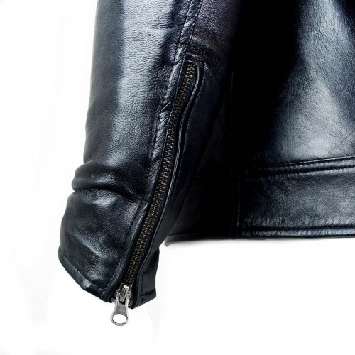 CDL Sleek Black Leather Jacket