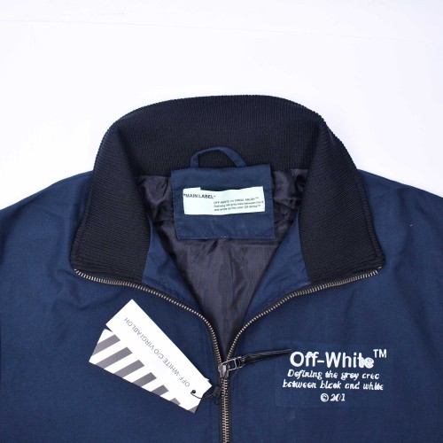 Off-White Firetape Blue Jacket