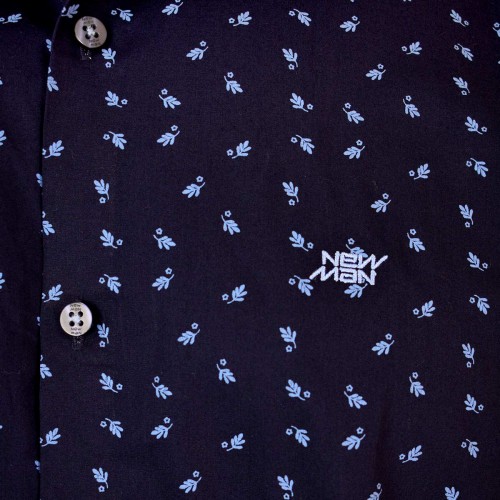 New Man Navy Shirt