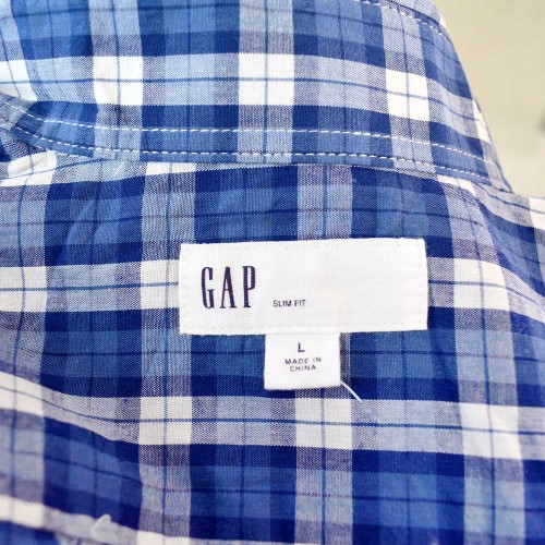 GAP Blue Check Shirt