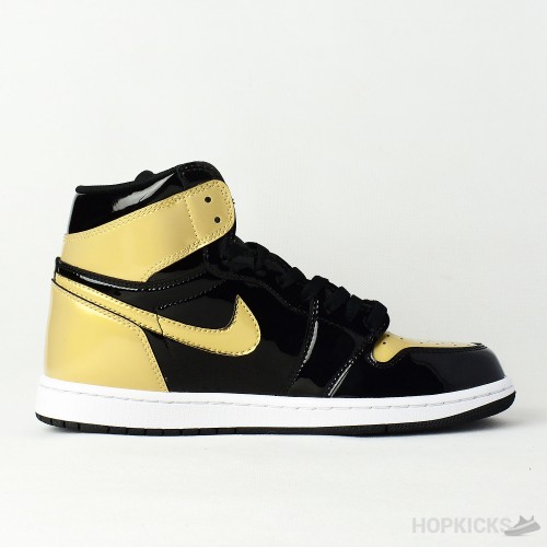 Air Jordan 1 Retro High NRG Patent Gold Toe